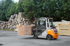 lumber yard